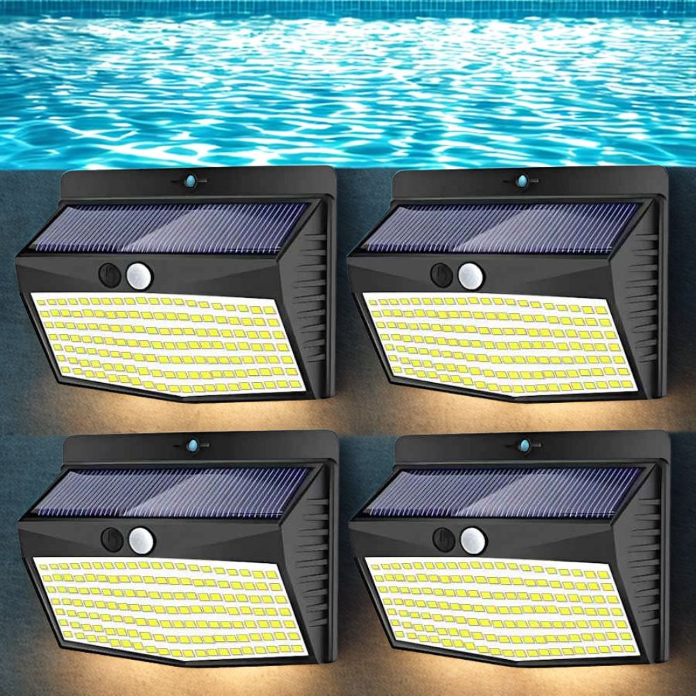 Applique exterieur detecteur de mouvement 138 Leds pour piscne