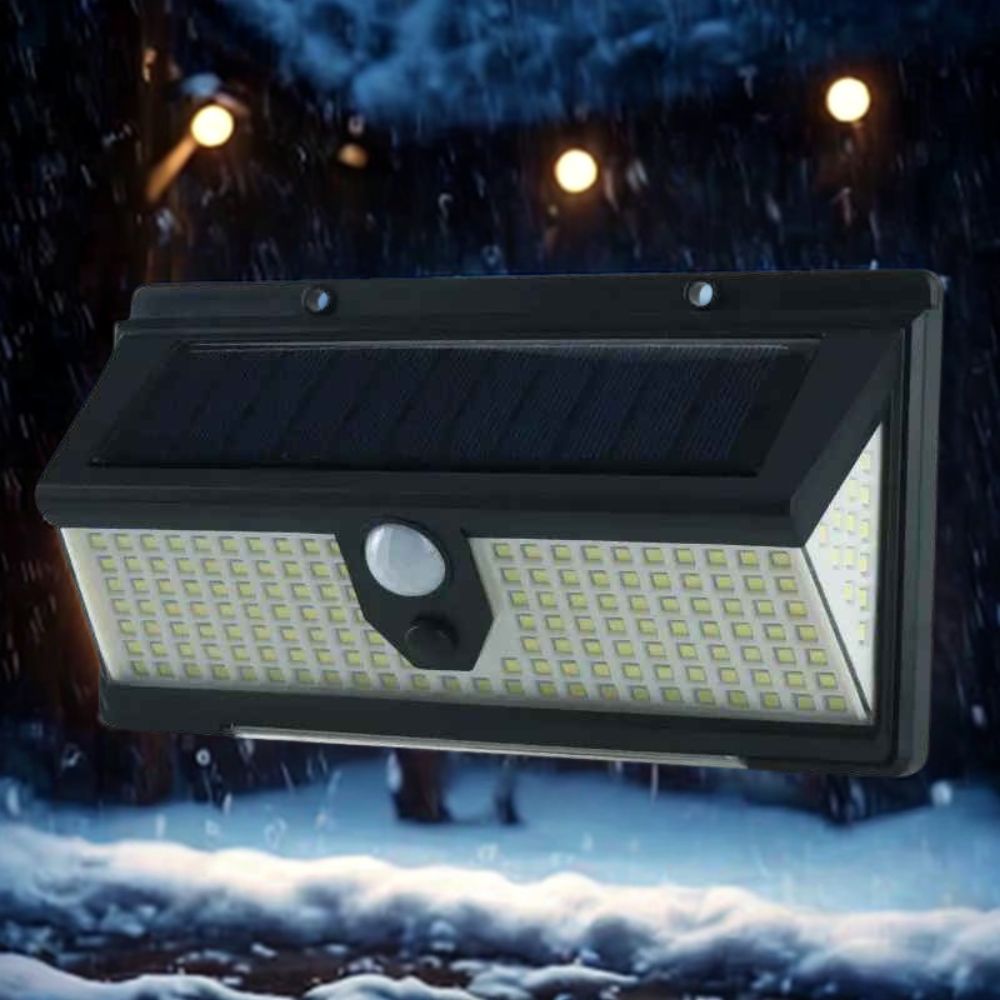 Applique exterieur solaire avec capteur hermétique
