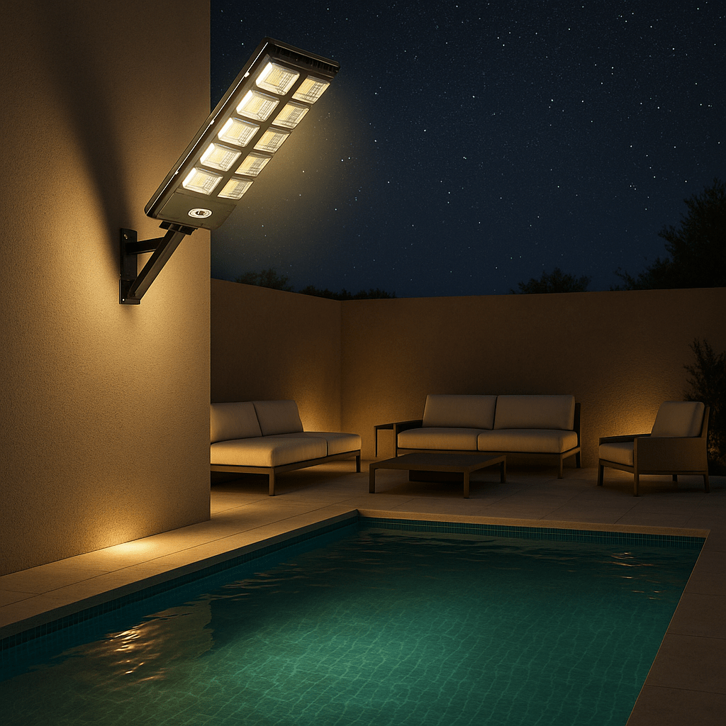 Applique exterieur solaire pour piscine