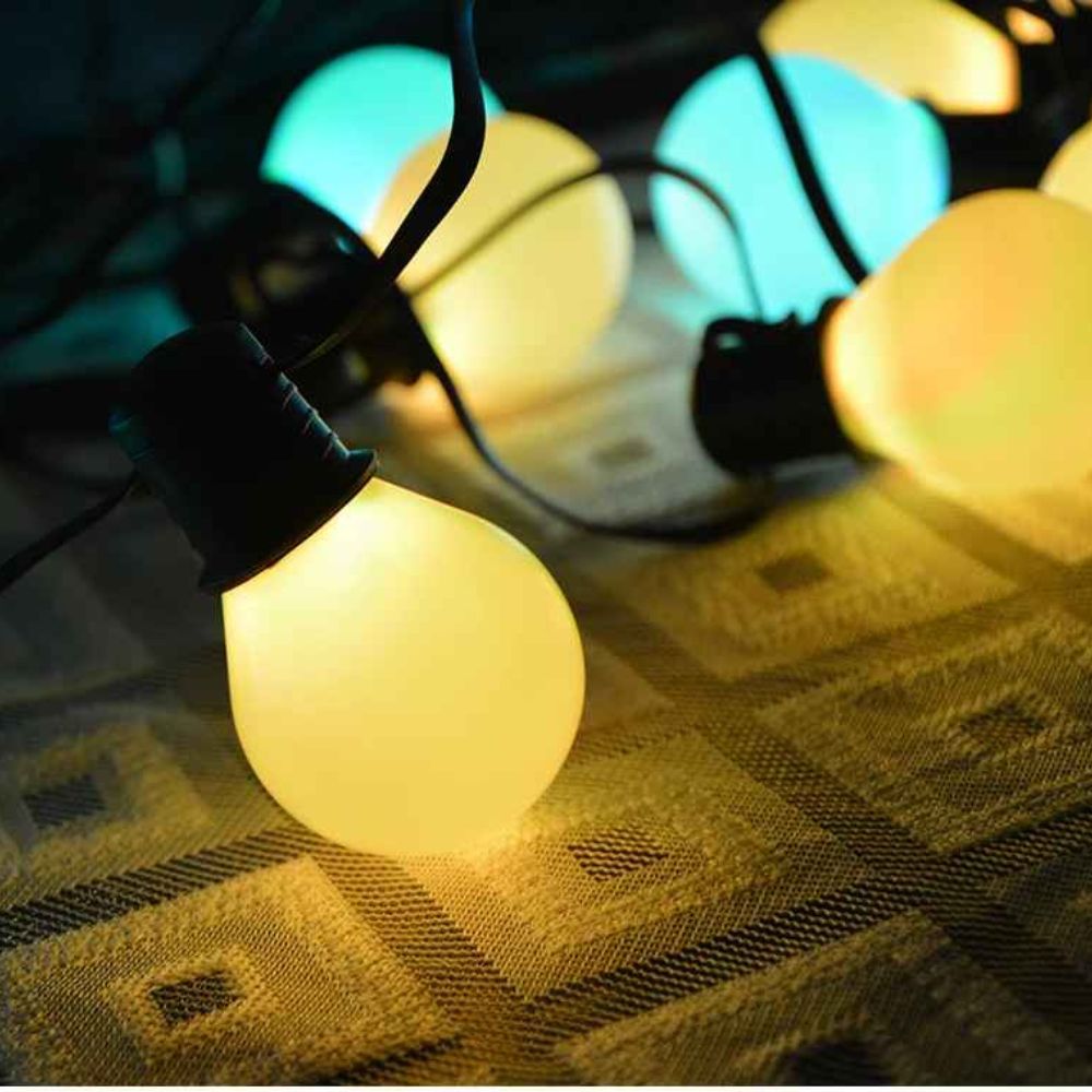 Boule lumineuse exterieur pour anniversaire