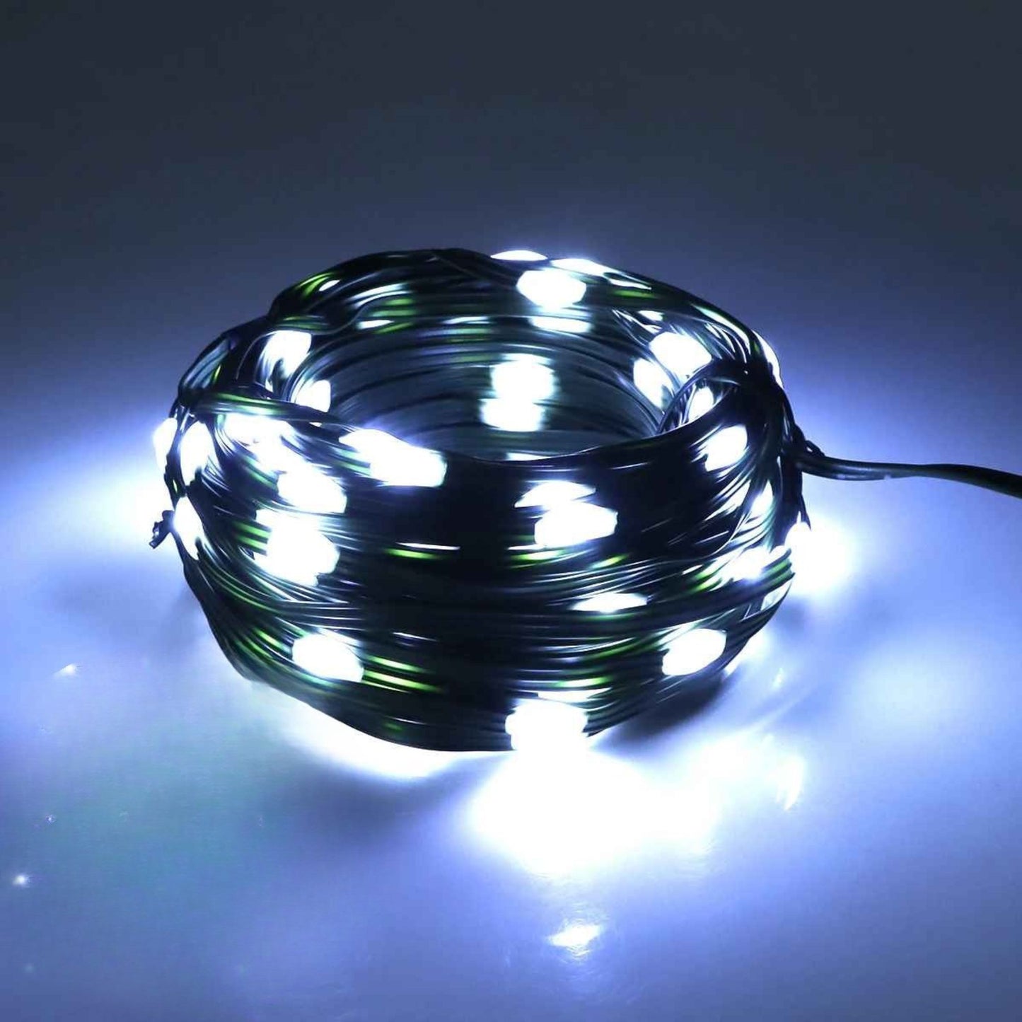 Guirlande exterieur solaire lumière de corde de courtil