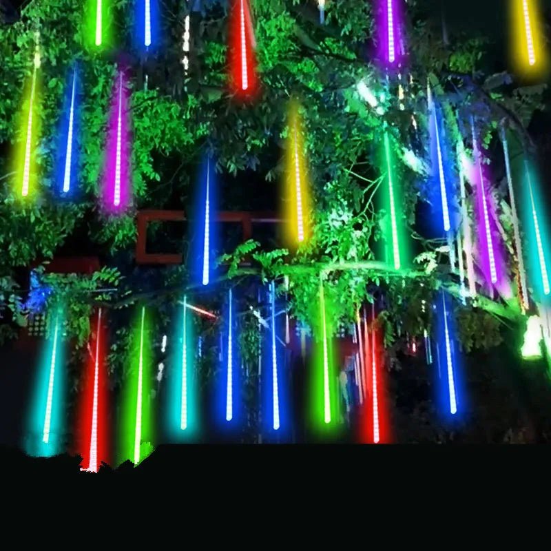 Guirlande lumineuse extérieur pluie météore lumière mixte