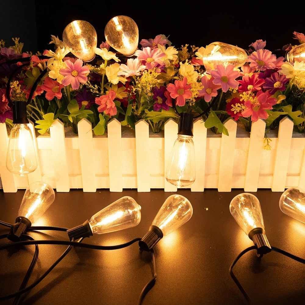 Guirlande guinguette solaire lumineuse