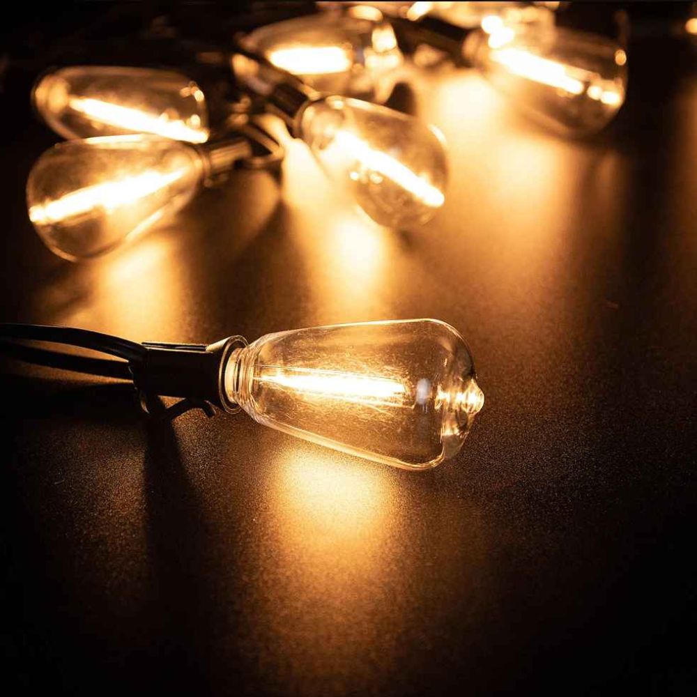 Guirlande guinguette solaire pour des allées