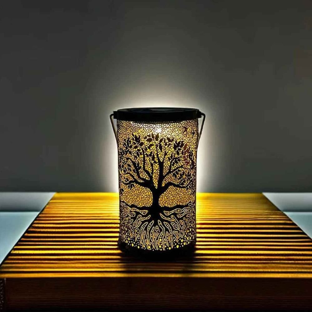 Lanterne solaire de décoration de jardin