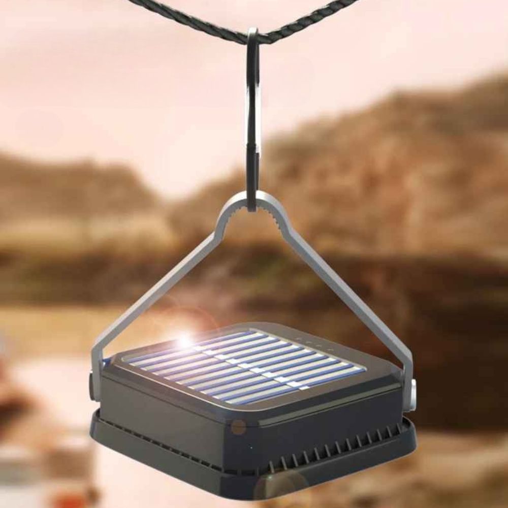 Lanterne solaire rechargeable en suspension