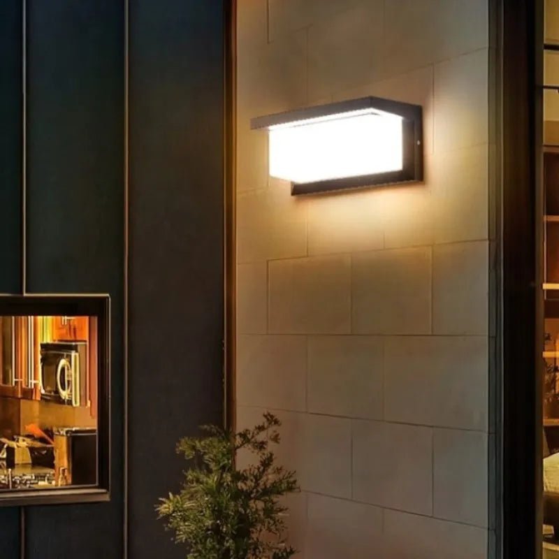 Luminaire exterieur applique murale 24w pour jardin