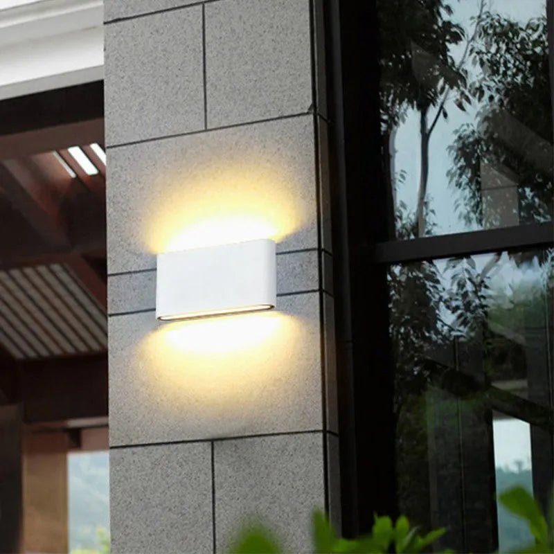 Luminaire exterieur applique murale pour pilier