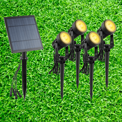 Spot exterieur solaire pour festival