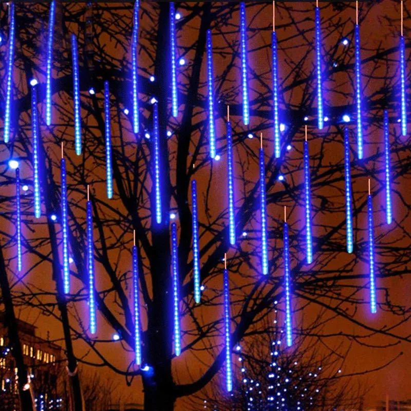 guirlande lumineuse extérieur pluie météore pour terrasse
