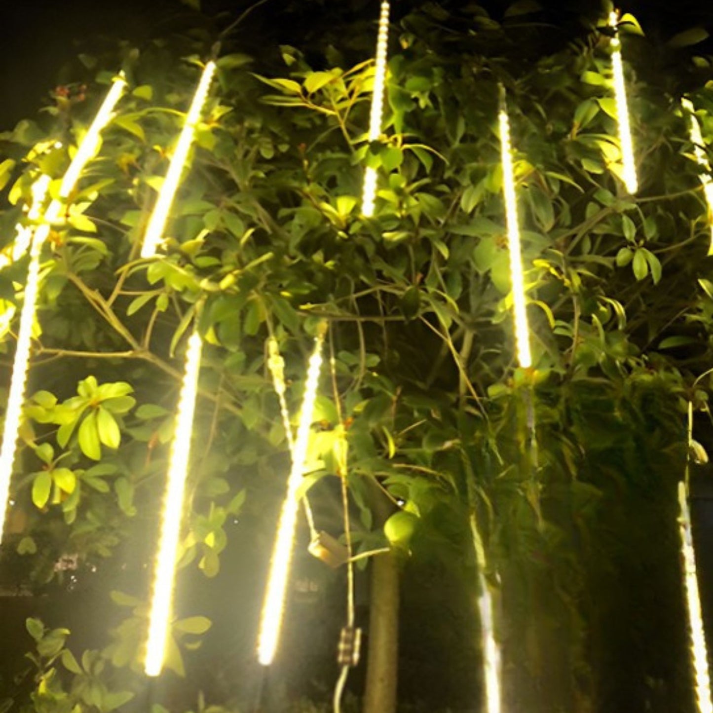 Guirlande lumineuse extérieur pluie météore pour arbre
