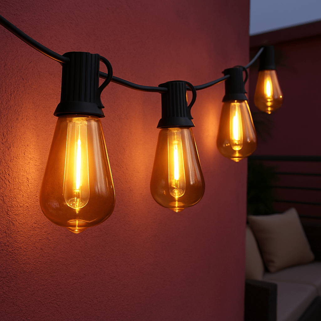 Guirlande guinguette - Un éclairage avec style et élégance