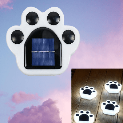 Lampe solaire - SolarBearPaw™ - Blanc