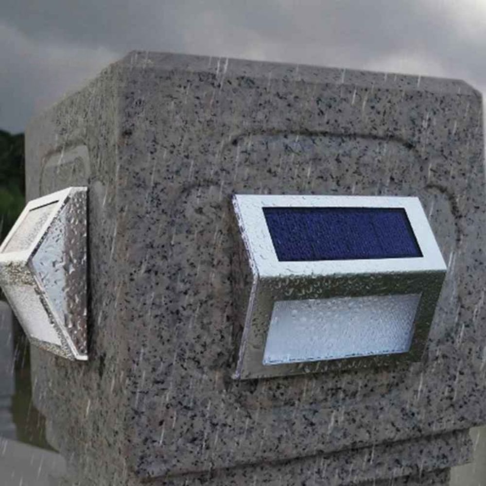 Applique murale exterieure 3 Leds pour escalier