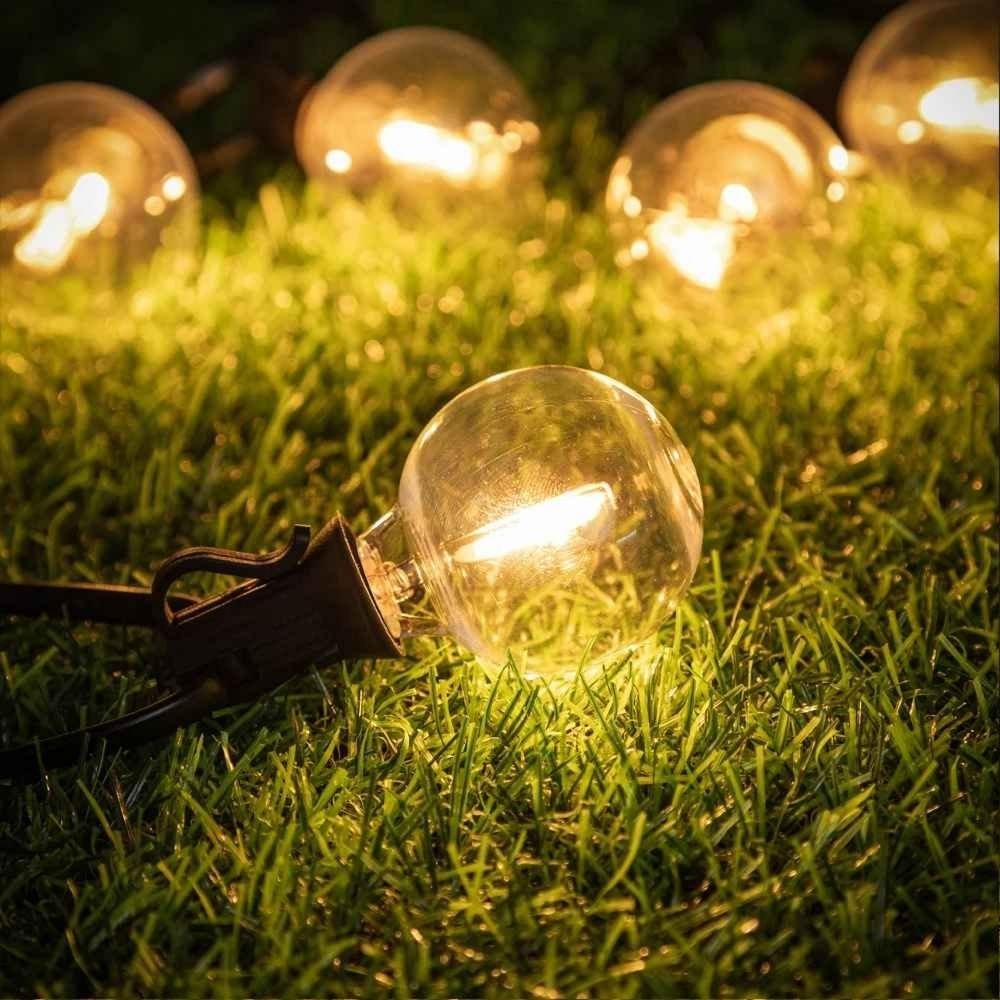Boule lumineuse guirlande E12 pour mariage