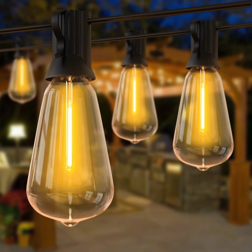 Guirlande guinguette ST38 en suspension