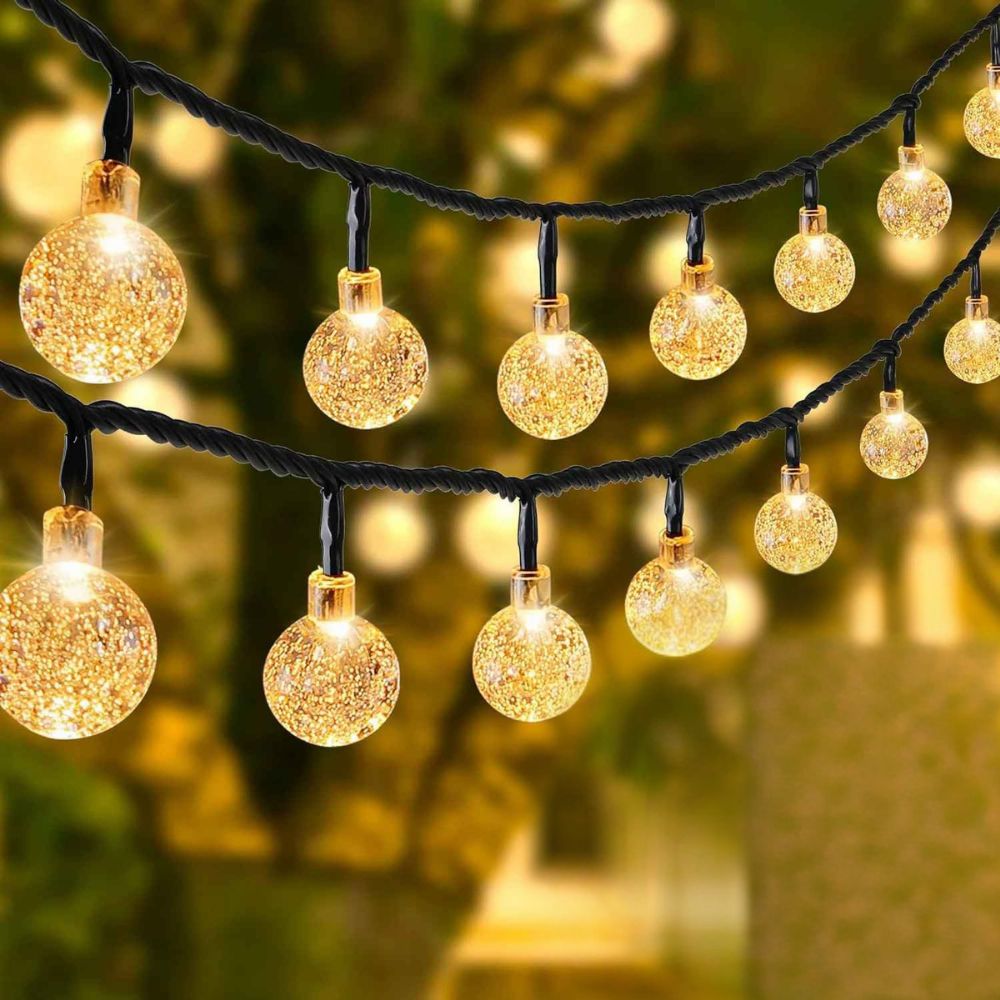 Guirlande guinguette solaire 5m20 de Noël