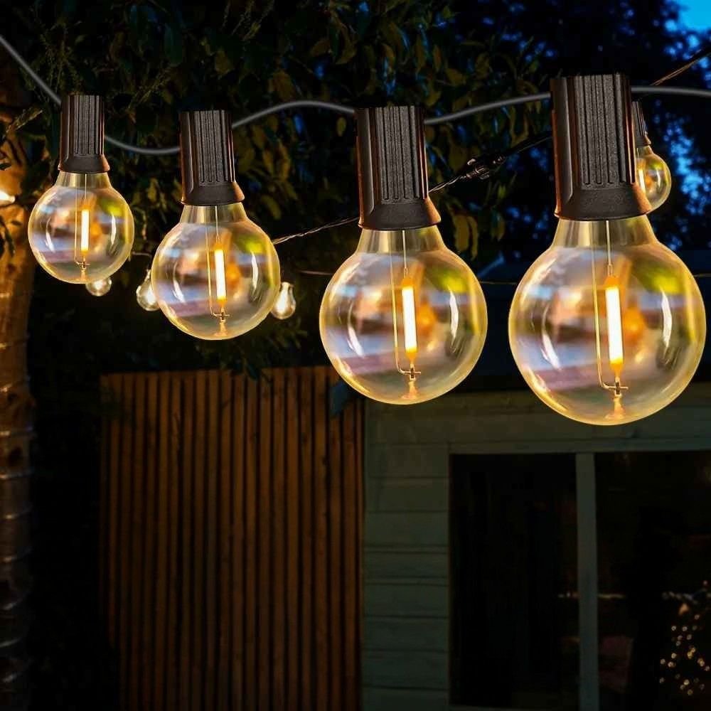 Guirlande guinguette solaire G40 de jardin