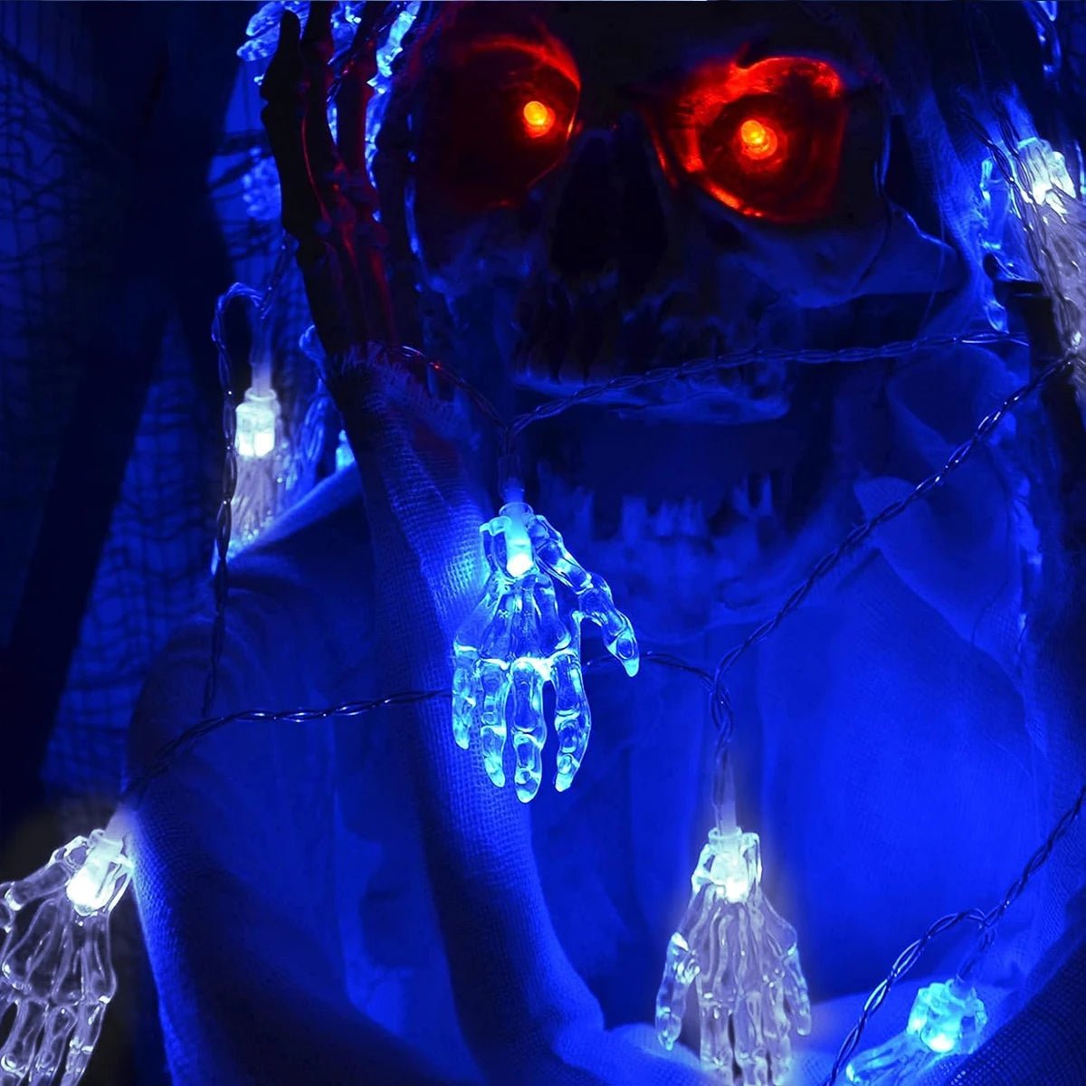 Guirlande exterieur effrayante