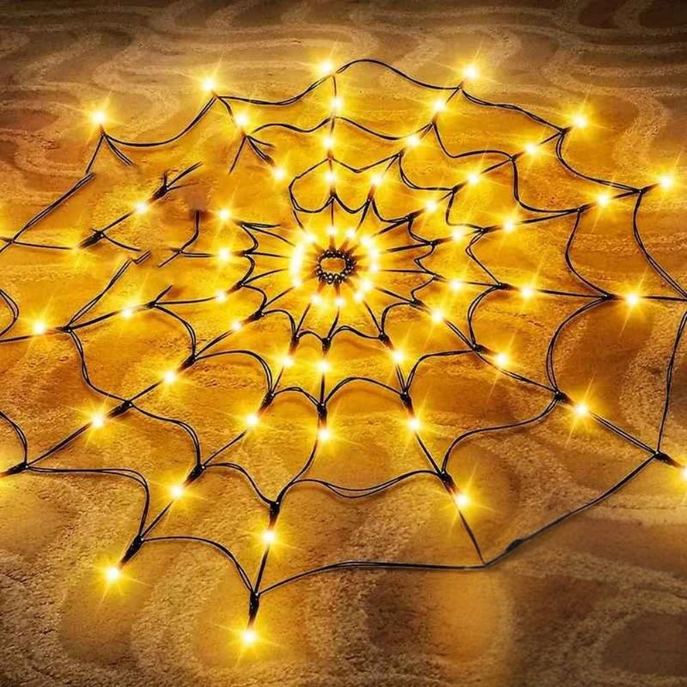 Guirlande lumineuse orange