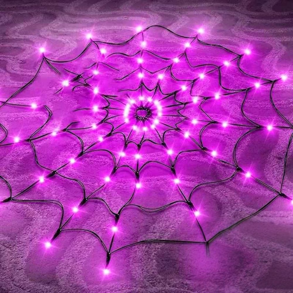 Guirlande lumineuse violette