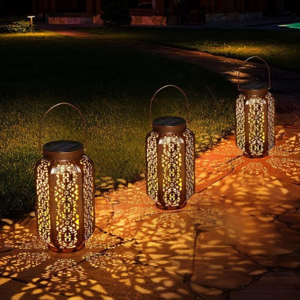 Lampe solaire extérieur pour terrasse