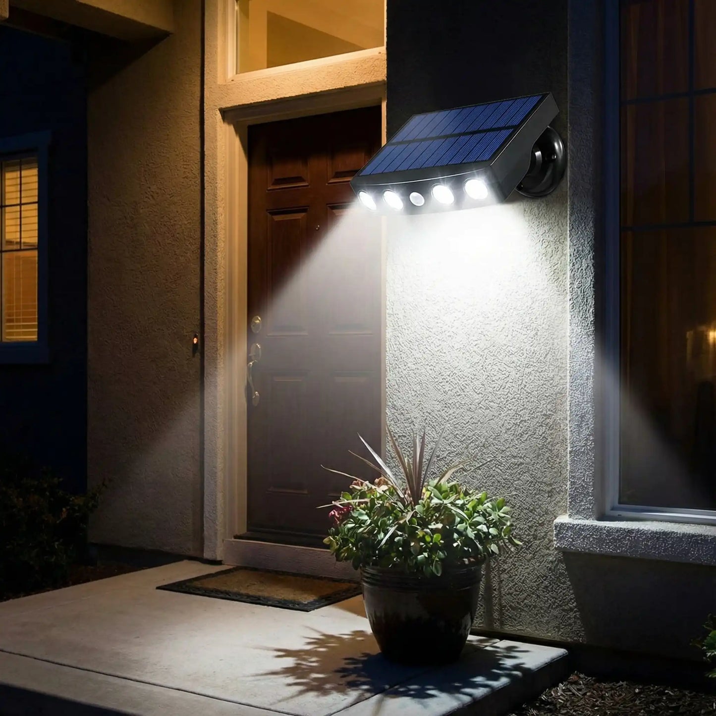 Lampe exterieur murale blanche