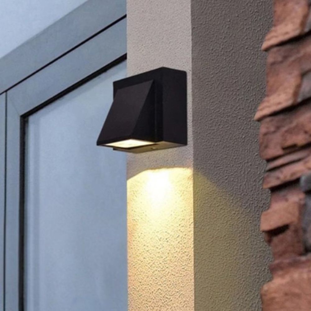 Luminaire exterieur applique murale 5W jaune