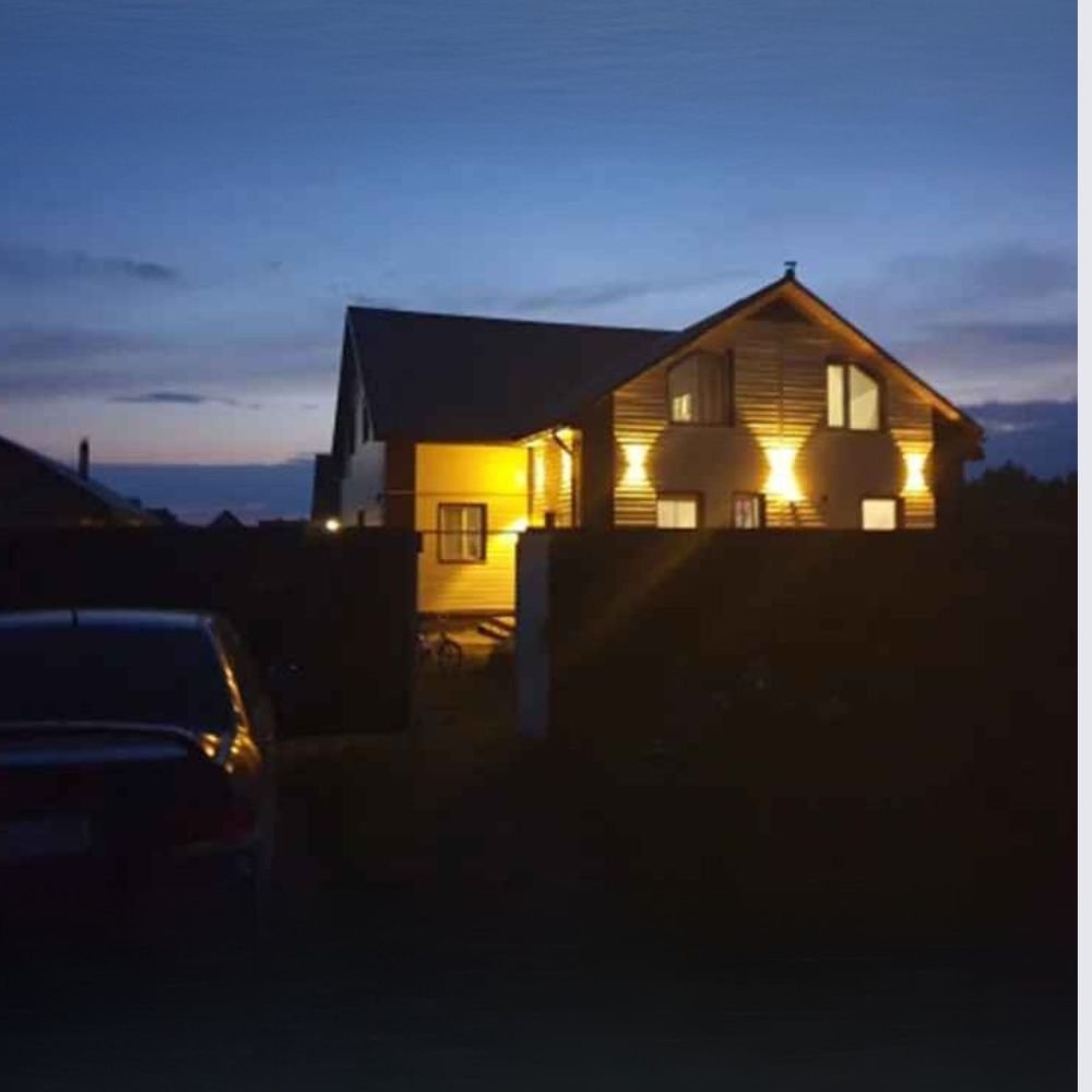 Luminaire exterieur applique murale blanche chaude