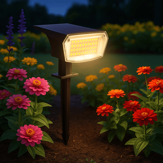 Projecteur exterieur solaire pour chemin