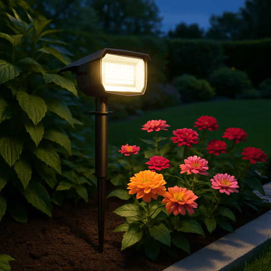 Spot solaire pour piscine